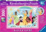 Pusle Ravensburger Disney Princess Strong Beautyful And Brave, 36 cm x 49 cm, 100 tk, mitmev&auml;rviline