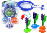 Vannitoa m&auml;nguasjade komplekt Lean Toys 2in1, mitmev&auml;rviline