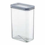 Toidu s&auml;ilitamise konteiner Ambition Optimo 43237, 2.5 l, l&auml;bipaistev v./hall v.