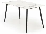 Laud Emilio, valge v./must v., 140 cm x 80 cm x 76 cm