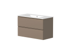 Vannitoakapp valamuga RB Bathroom Cosmos, pruun v., 39 cm x 81 cm x 50 cm