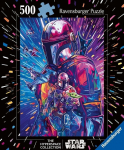 Pusle Ravensburger Star Wars The Mandalorian, 70 cm x 50 cm, 500 tk, mitmev&auml;rviline