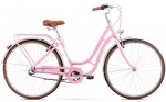 Jalgratas linna- Romet Luiza Classic, 26 ", M raam, roosa