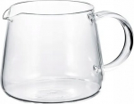 Piima anum Hario V60 Barista, 360 ml, &Oslash; 8 cm, l&auml;bipaistev v., klaas