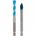 Puuride komplekt Bosch Expert 2608902367, plaadid, keermega, hex, 8 mm x 10 cm