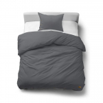 Voodipesukomplekt Eco Line SJL-09, grafiit v., 70 x 80 cm, 140 x 200 cm, 2 os.
