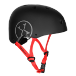 Rulluisutaja kiiver Nils Extreme MTW001-2, L (58-61cm), must v.