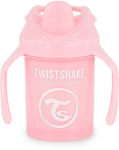 Laste pudel Twistshake Mini 78267, 230 ml, 4 kuud, 8 cm, pol&uuml;prop&uuml;leen (pp)/termoplastkumm (tpe), roosa v.