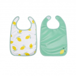 Pudip&otilde;ll, komplekt BabyToLove Happy Lemon, kollane v./roheline v., pol&uuml;et&uuml;leenist vin&uuml;&uuml;latsetaat (peva), 6+ kuud, 2 tk