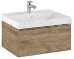 Valamualune vannitoa kapp Elita Look 60 1DR, tammepuidu imitatsioon v., 44.9 cm x 60 cm x 28.1 cm