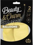 &Otilde;hupallide komplekt &uuml;mmargune GoDan Beauty & Charm, kollane v., 2 tk