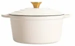 Malmpott Homla Andreas 777608, &Oslash;24 cm, 4 l, beež v.