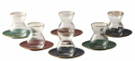 Kohvi- / teeserviis Hermia Elegant 127RKL1203, 0.132 l, klaas, mitmev&auml;rviline, 12 tk.