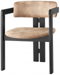 S&ouml;&ouml;gitoa tool Kalune Design CO-024 974NMB1749, matt, must v./beež v., 49 cm x 58 cm x 76 cm