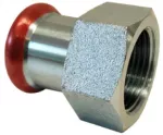 Pressitud &uuml;hendus Assotherm redukcinė, FF, 3/4 tolli - sisekeere, &Oslash;18 mm