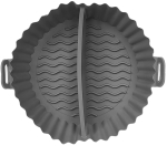 Silikoonvooder kuuma&otilde;hufrit&uuml;&uuml;rile Kinvara Double 12562, hall v., 22 cm x 20 cm