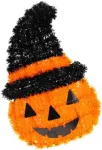 Dekoratsioon lastele/t&auml;iskasvanutele, k&otilde;rvits Halloween, must v./oranž v., 2.5 cm x 22.8 cm x 35.5 cm