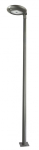 Kahjustatud pakendiga toode. Vabalt seisev v&auml;lisvalgusti Su-Ma Tytan II, 50W, LED, IP65, tumehall v., 40 cm x 290 cm