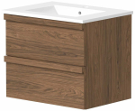 Vannitoakapp valamuga Raguvos Baldai Pure, copper oak v., 45.4 cm x 59 cm x 50 cm