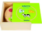 Puidust pusle Beleduc Nawito Gamybos etapai, 12 cm x 12 cm, 30 tk