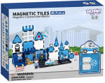 Magnetkonstruktor Woopie 3D Police, 42 tk, sinine v.