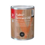 Puidu&otilde;li Tikkurila Valtti Terrace Oil, must v., 0.9 l