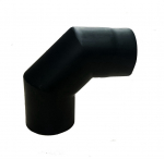 &Uuml;hendustoru nurk Wadex, must v., 160 mm, 90 &deg;