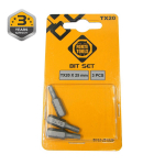 Kruvikeeraja otsikute komplekt Forte Tools BT03-25TX20, TX20, 25 mm