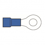 Klemm Electraline, 4,3 mm&sup2;, sinine, 10 tk