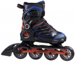 Rulluisud Fila Wizy Alu Boy, sinine/must/punane, 32-35