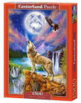 Pusle Castorland Wolf's Night 1500 el. 151806, 68 cm x 47 cm, 1500 tk, mitmev&auml;rviline