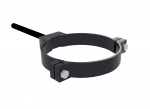 Vihmaveetoru hoidja Scala D80, pol&uuml;vin&uuml;&uuml;lkloriid (pvc), must v.
