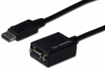 Adapter Maclean DisplayPort/D-SUB Displayport, HD D-Sub 15-pin, 0.15 m, must v.