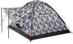 Kolmekohaline telk High Peak Beaver 3, valge/must/hall, 200 cm x 180 cm x 120 cm