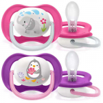 Lutt Philips Avent Ultra Air Animals, 6+ kuud, h&otilde;be v./roosa v./violetne v.