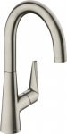 K&ouml;&ouml;gisegisti Hansgrohe Talis M51 ComfortZone 220, roostevaba teras