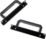 Lauaarvuti korpuse paigalduskomplekt SilverStone RA02 Rackmount Kit for GD07, GD08, GD09, GD10, 139 g, must v.