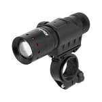 Jalgrattatuli Rebel Front 6225f0, plastik, must v.