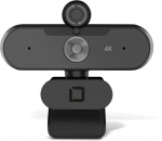 Veebikaamera Dicota PRO Plus 4K, must v., CMOS