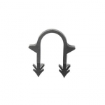 P&otilde;randak&uuml;tte klamber plasttorude kinnitamiseks Giacomini H-37