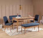 S&ouml;&ouml;gitoa komplekt Kalune Design Vina 1048, m&auml;nni v./tumesinine v.