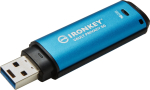 USB m&auml;lupulk Kingston IronKey Vault Privacy 50, sinine v., 16 GB