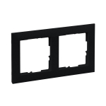 Kahene raam Legrand Suno, must v.