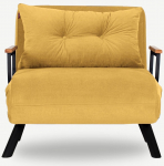Diivanvoodi Hanah Home Sando 1-Seat, kollane v., 78 x 60 cm x 78 cm