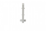 P&otilde;randaliistu &uuml;hendus Cezar MasterLine W-PS-LL2ML60-MR9003, 1.6 cm x 6 cm x 1.5 cm, valge v., 2 tk