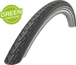 Jalgratta rehv Schwalbe Road Cruiser HS 484 CS-M9100-12 11101307, kumm, must v., 28", 1.75"