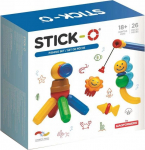 Magnetplokkide kalastuskomplekt Magformers Stick-O, mitmev&auml;rviline, 26 tk