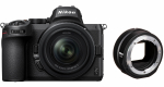 S&uuml;steemne fotoaparaat Nikon Z5 + Nikkor Z 24-50mm f/4-6.3 + FTZ II Mount Adapter, must v.