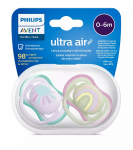 Lutt Philips Avent Ultra Air, 0 kuud, kollane v./roheline v./roosa v.