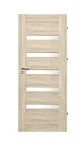 Siseukseleht Domoletti PARIS, parempoolne, sonoma tamm v., 203.5 x 74.4 x 4 cm